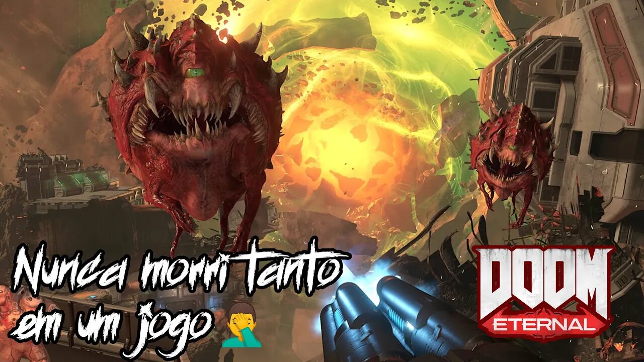 Nunca morri tanto! DOOM ETERNAL no ULTRAVIOLENTO Parte 3 - PT-BR