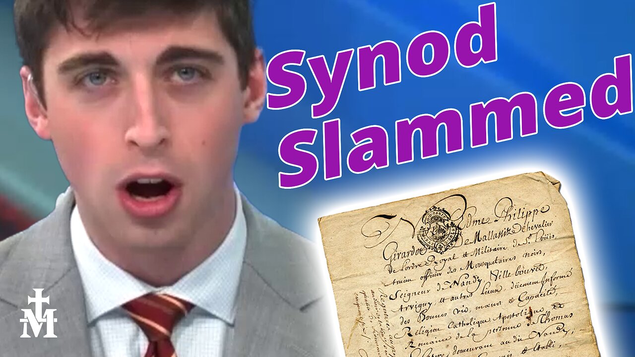 Questioning The Synod Process — With Dr. Jules Gomes