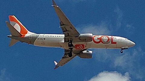 Boeing 737 MAX 8 PR-XMG coming from Brasília to Fortaleza