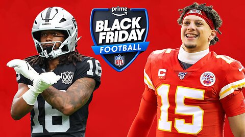 Want NFL Thrills? Watch Chiefs Take on Raiders This Black Friday