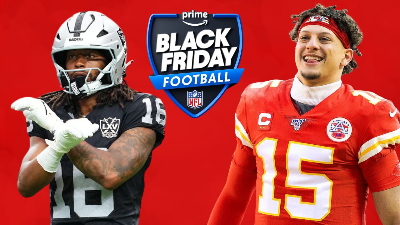 Want NFL Thrills? Watch Chiefs Take on Raiders This Black Friday