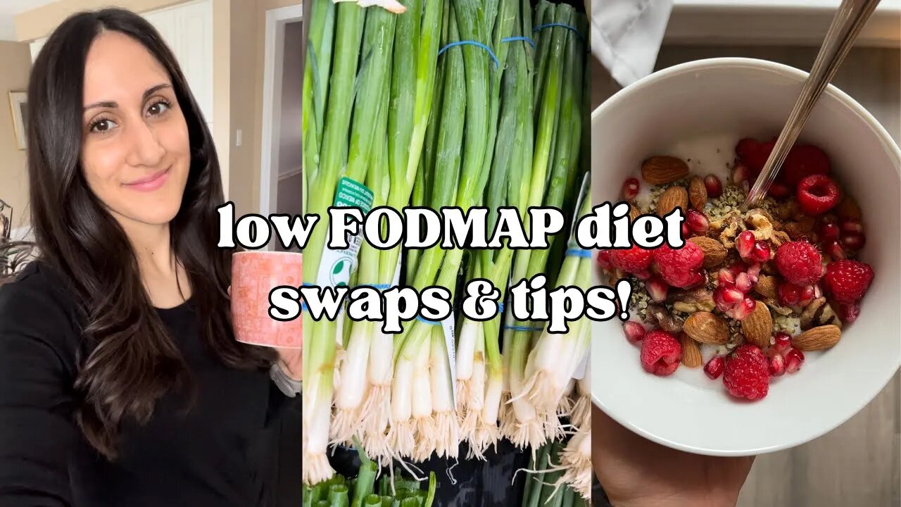 Low FODMAP Diet for IBS & Bloating | Food Swaps & Tips!