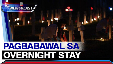 Pagbabawal sa overnight stay sa mga sementeryo tuwing Undas, inirerekomenda ng PNP