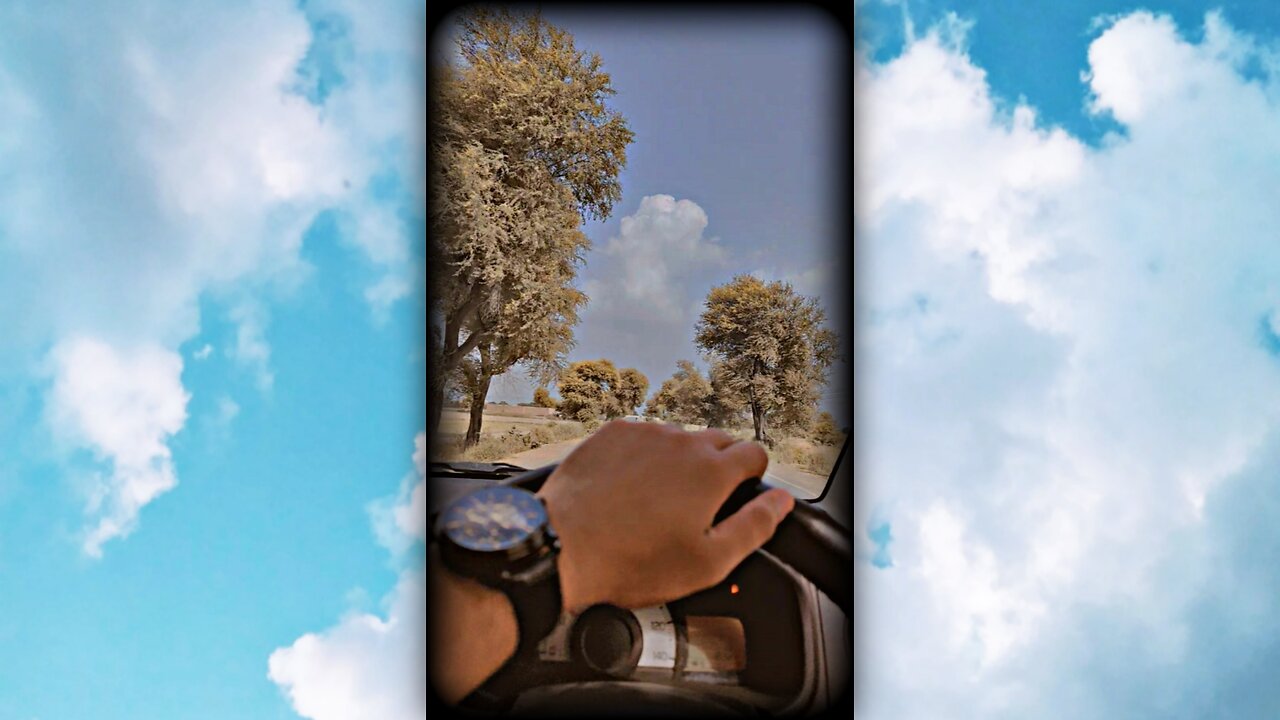 Asthetic Car Driving Video 💫🚗🚨