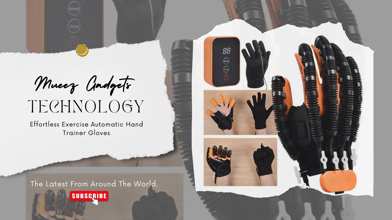 Effortless Exercise Automatic Hand Trainer Gloves | Link in description