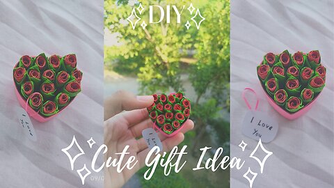 DIY Cute Gift Idea 🎀✨