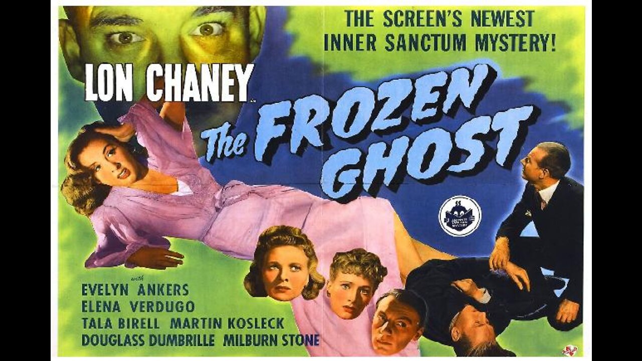 Inner Sanctum THE FROZEN GHOST 1945 Mysterious Deaths Occur in Strange Wax Museum FULL MOVIE