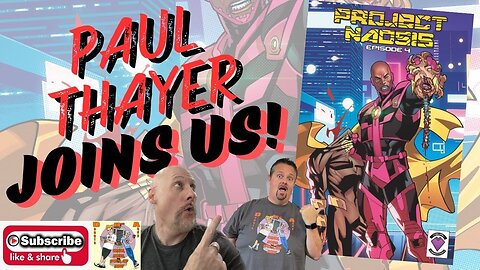 Paul Thayer creator of PROJECT NAOSIS joins us!