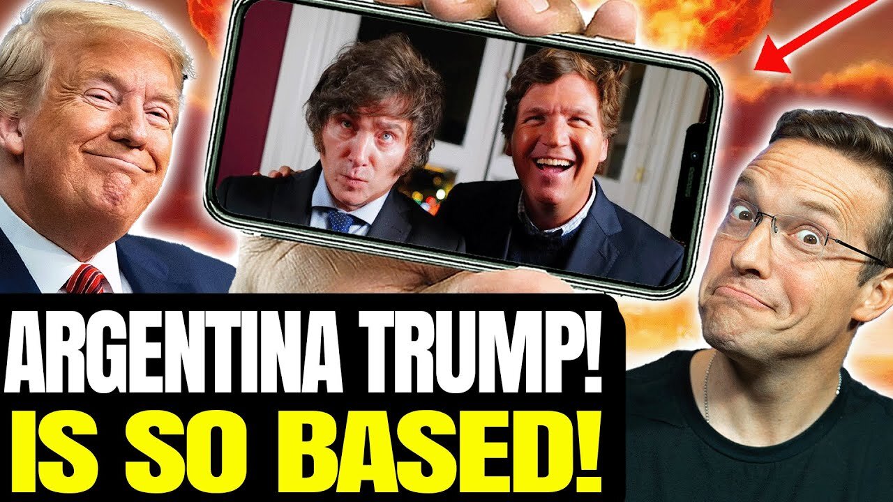 TUCKER DROPS FLAMETHROWER INTERVIEW WITH 'ARGENTINIAN TRUMP' | THE NEXT PRESIDENT?!