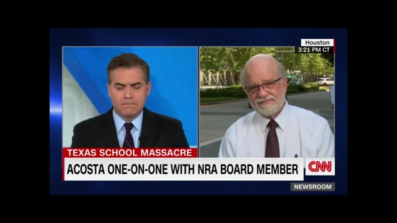 Jim Acosta presses Judge Phillip Journey, an NRA board member, on NRA position after the shooting