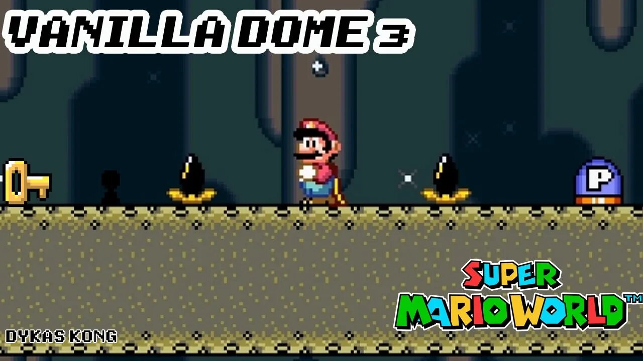 Vanilla Dome 3 | All Dragon Coins, MOON and 3 extra lives | Super Mario World
