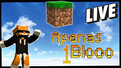 🔴UM BLOCO no MINECRAFT!🔴