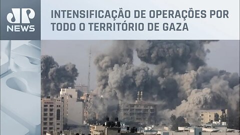 Exército de Israel retoma forte ofensiva contra Hamas