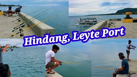 Fishing in Hindang, Leyte Port🇵🇭