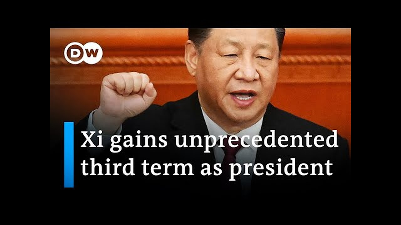 China hands Xi Jinping historic third term as president | DW News
