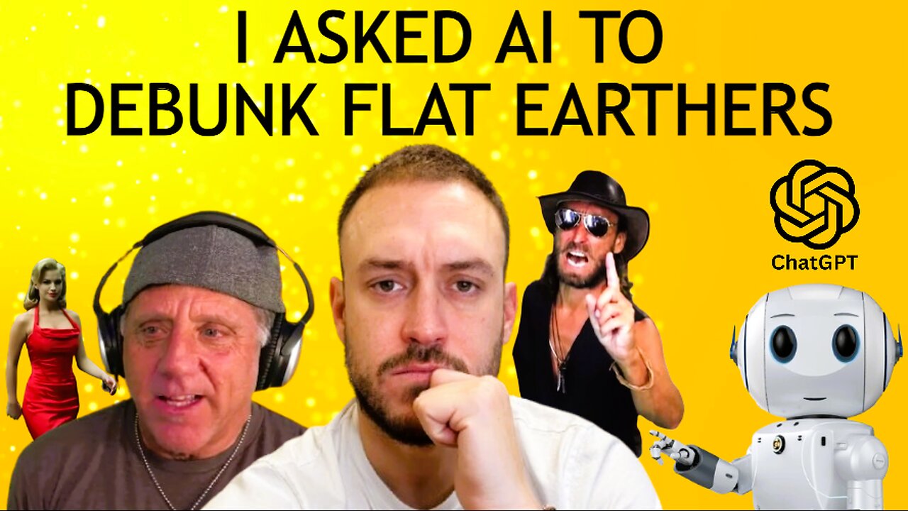 I Asked AI ChatGPT to Debunk FLAT EARTH