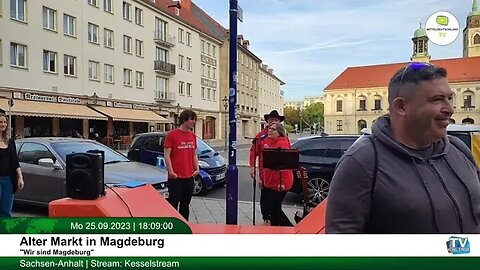 Kessel STREAM - Live aus Magdeburg Montagspaziergang 25.09.23