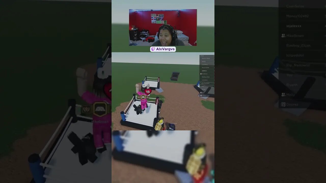 The slap was UNREAL! Roblox Shadowboxing KO's