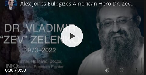 Alex Jones Eulogizes American Hero Dr. Zev Zelenko