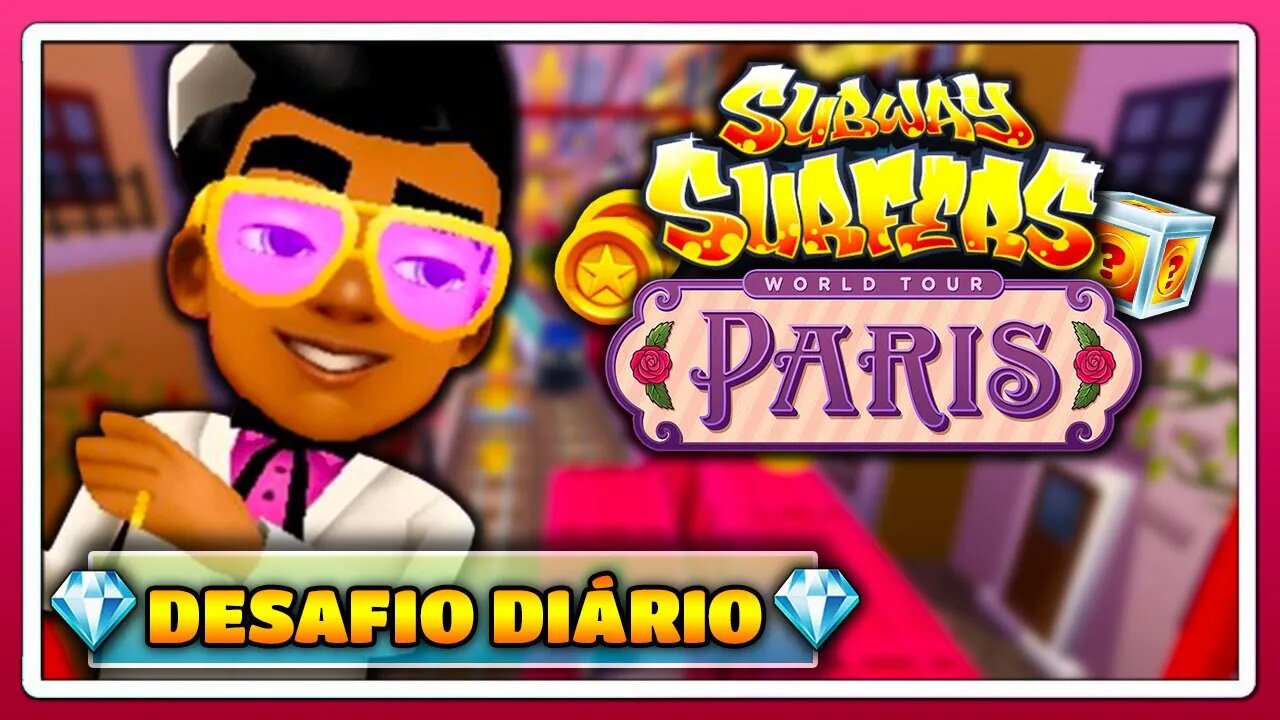 Subway Surfers Paris 2020 | Desafio Diário como Rex Win