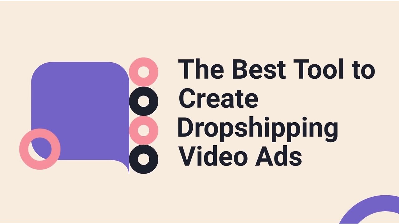 The Best Tool to Create Dropshipping Video Ads