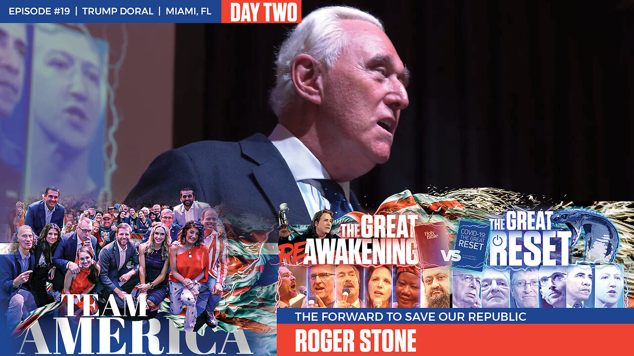 ReAwaken America Tour | Roger Stone | The Forward to Save Our Republic