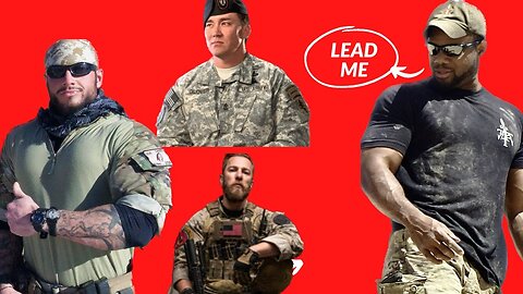 Leading Special Forces men | Green Beret