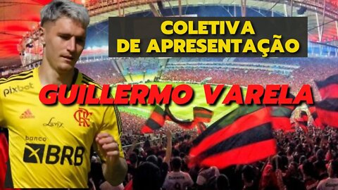 FLAMENGO | Coletiva de Apresentação - Guillermo Varela | Novo Jogador do Flamengo para 2022