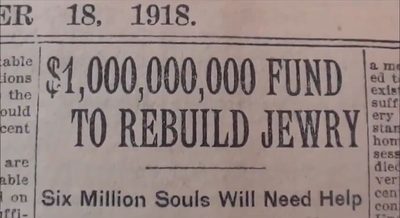 The 6 million Jews from 1915-1938 in mainstream media newspapers