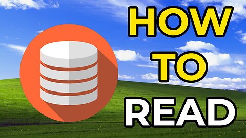 How To Read DATABASES | DB FILES *SIMPLE & FAST*