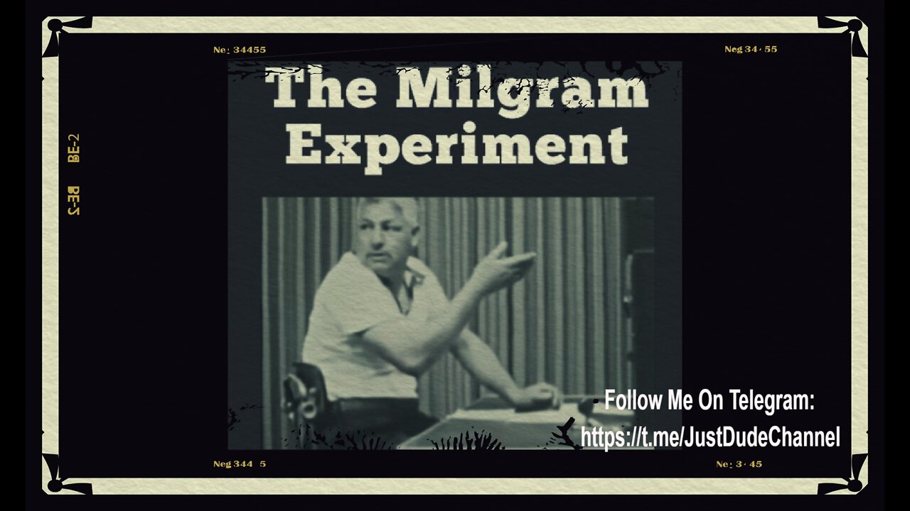 Milgram's Experiments and The Perils of Obedience‼️