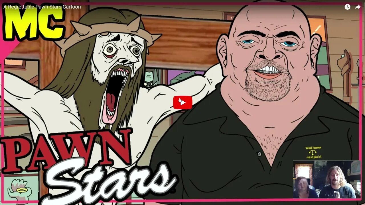 REEEEEaction! A Regrettable Pawn Stars Cartoon - MeatCanyon