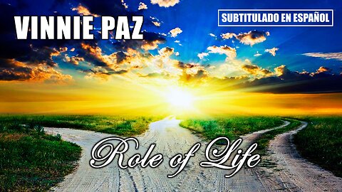 Vinnie Paz - Role of Life | (Subtitulado en español) (Prod. por Bronze Nazareth)