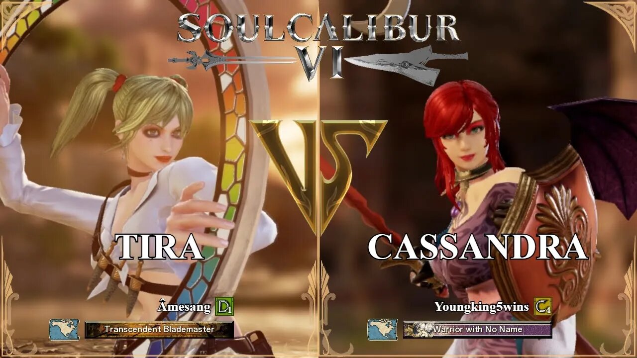 Tira (Âmesang) VS Cassandra (Youngking5wins) (SoulCalibur™ VI: Online)