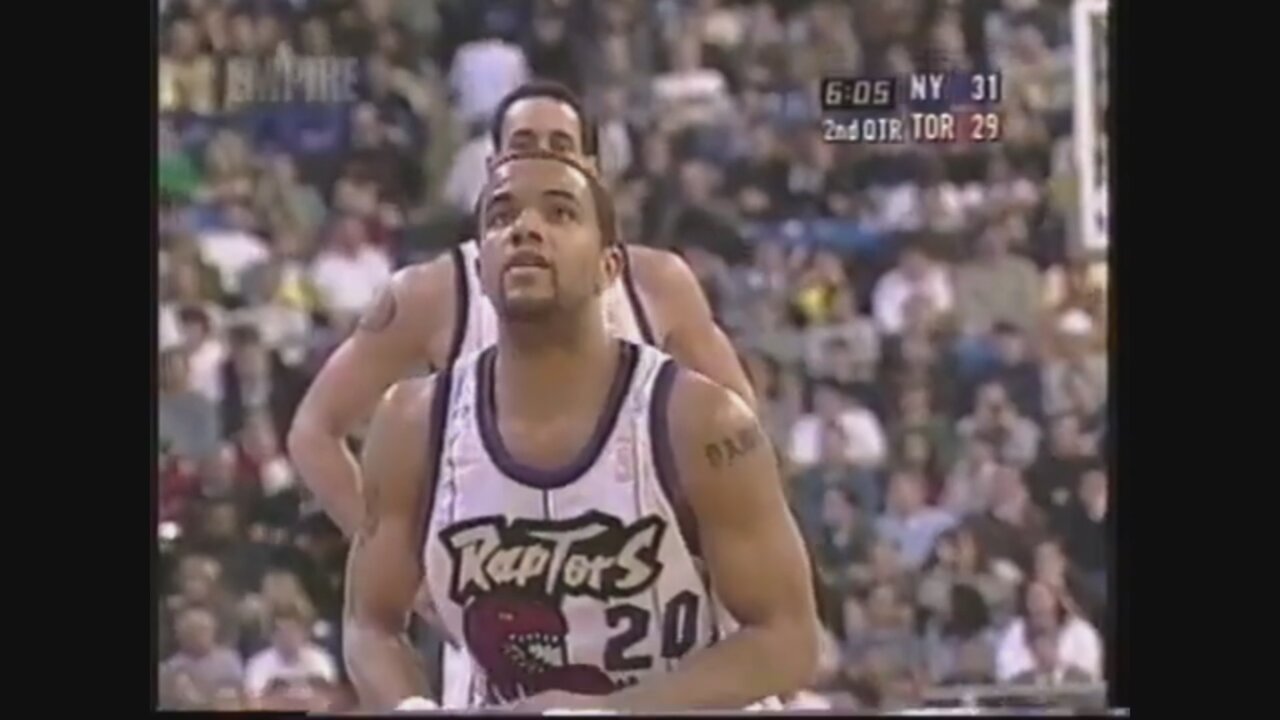 Damon Stoudamire 22 Points 8 Ast Vs. Knicks, 1996-97.
