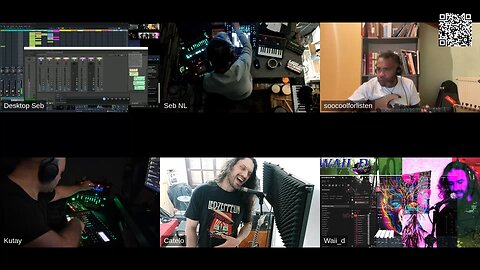 [SebNL] Online music jam session.