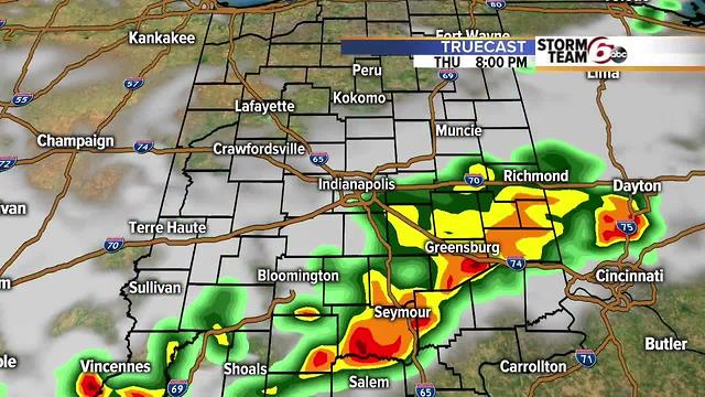 Thursday Evening Forecast