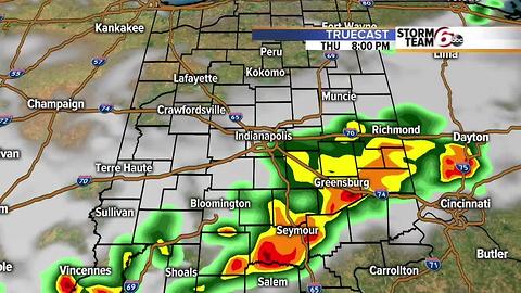 Thursday Evening Forecast