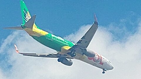 Boeing 737-800 PR-GUK coming from Guarulhos to Fortaleza