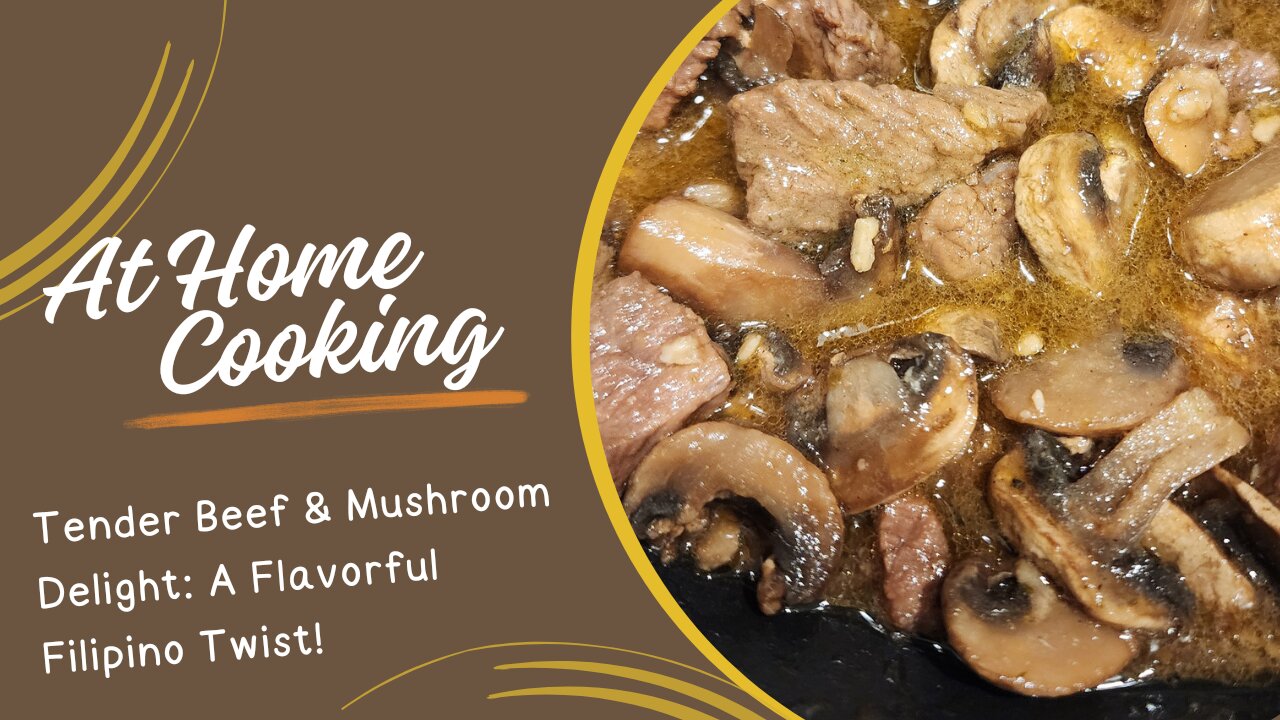 Savory Beef with Mushrooms Recipe: A Filipino-Inspired Delight!