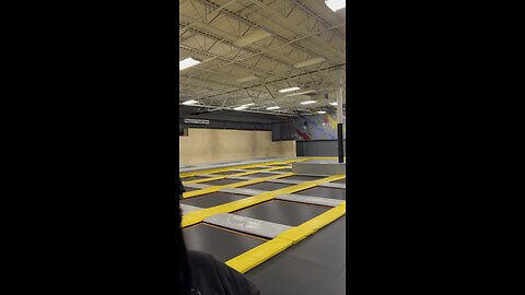 Trampoline hair house