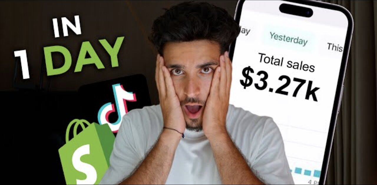 3000$ in 1 day DROPSHIPPING (learn & apply) Easiest method of earning 💸
