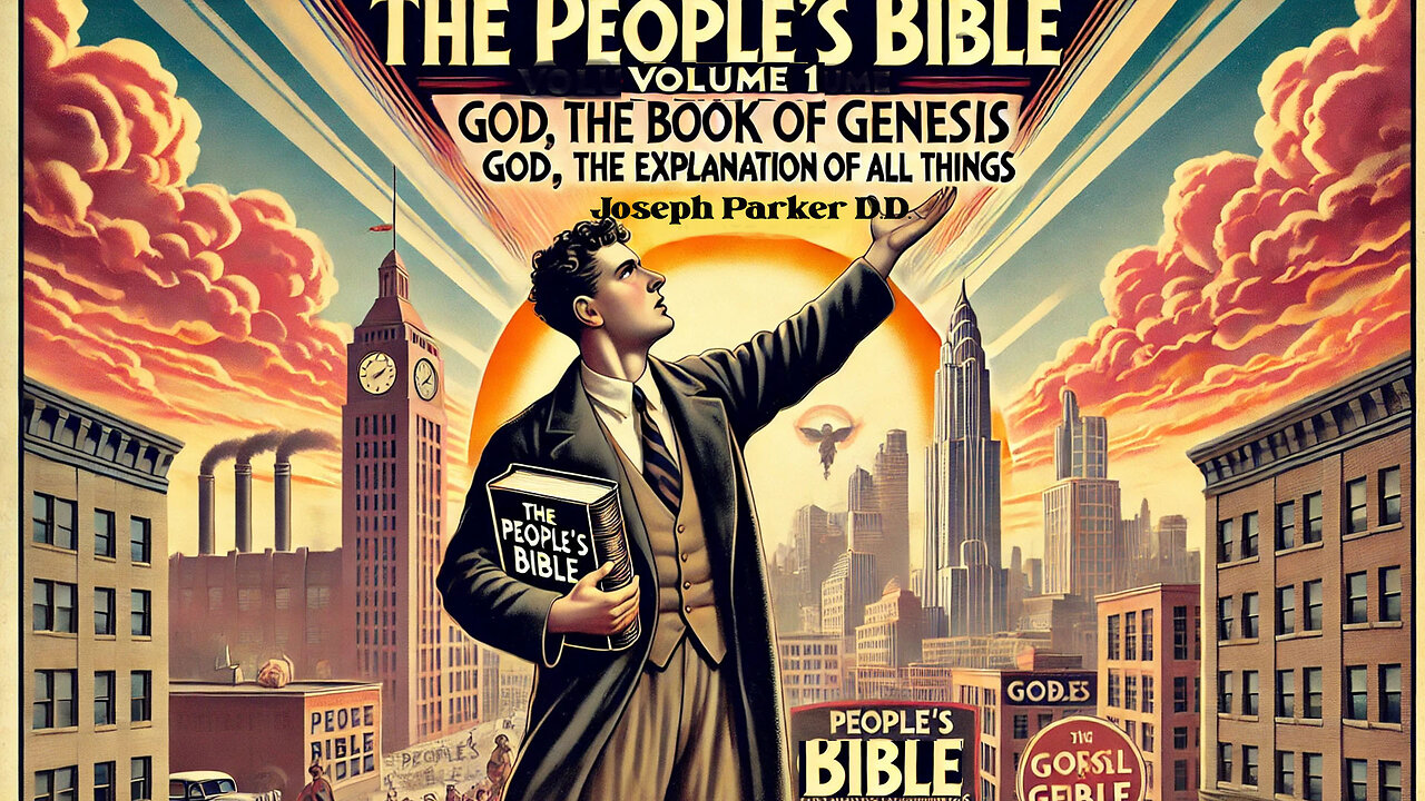 Explore The Bible With me "The People's Bible" Vol 1 Book of Genesis by Joseph Parker