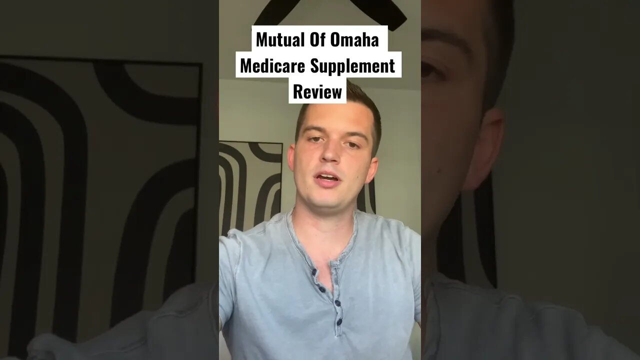 Mutual Of Omaha Medicare Supplement Review #shorts #medicaresupplement #medicare