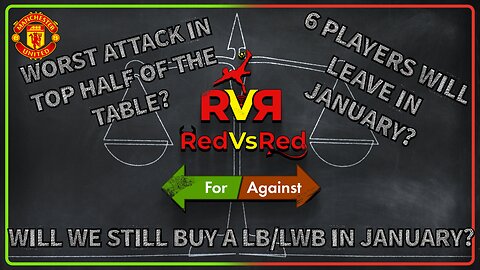 6 Players SOLD in Jan? - Worst Attack? - Incoming LB? - MUFC FAN CHANNEL - REDVSRED: FOR OR AGAINST