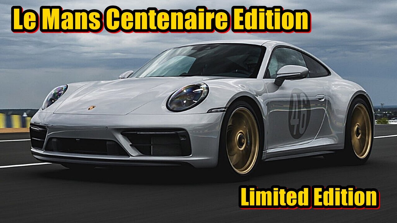 Porsche 911 Carrera GTS Le Mans Centenaire Edition Is Limited To 72 Units For France