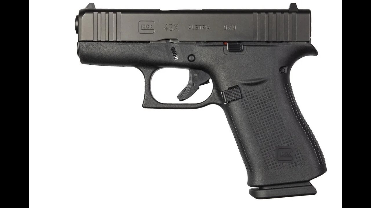 GLOCK G43X 9MM 3.41'' 10-RD PISTOL