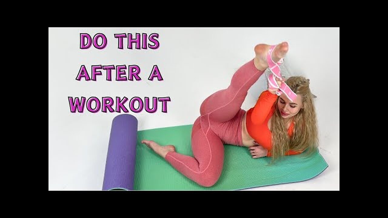 Relaxation Recovery Stretches | Do this Cooldown after a workout