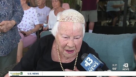 Henderson woman turned 100 years old