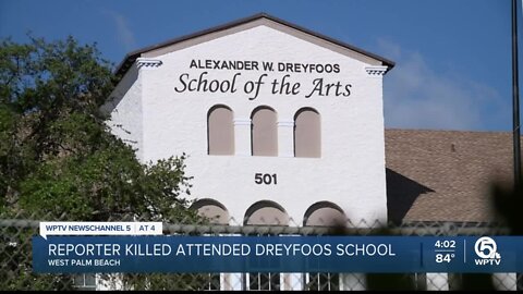 Orlando reporter shot and killed attended Dreyfoos School of the Arts, school district confirms